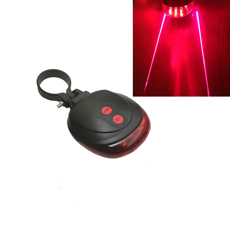 Clearance Waterproof Bicycle lights LED Bike Rear Light Mountain Bike Lights Taillight New Bicycle Light MTB Cycling Accessories Lamp 4