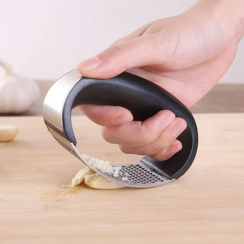 Kitchen Cooking Tool Stainless Steel Garlic Grater Presses Garlic Slicer Vegetable Toolin
