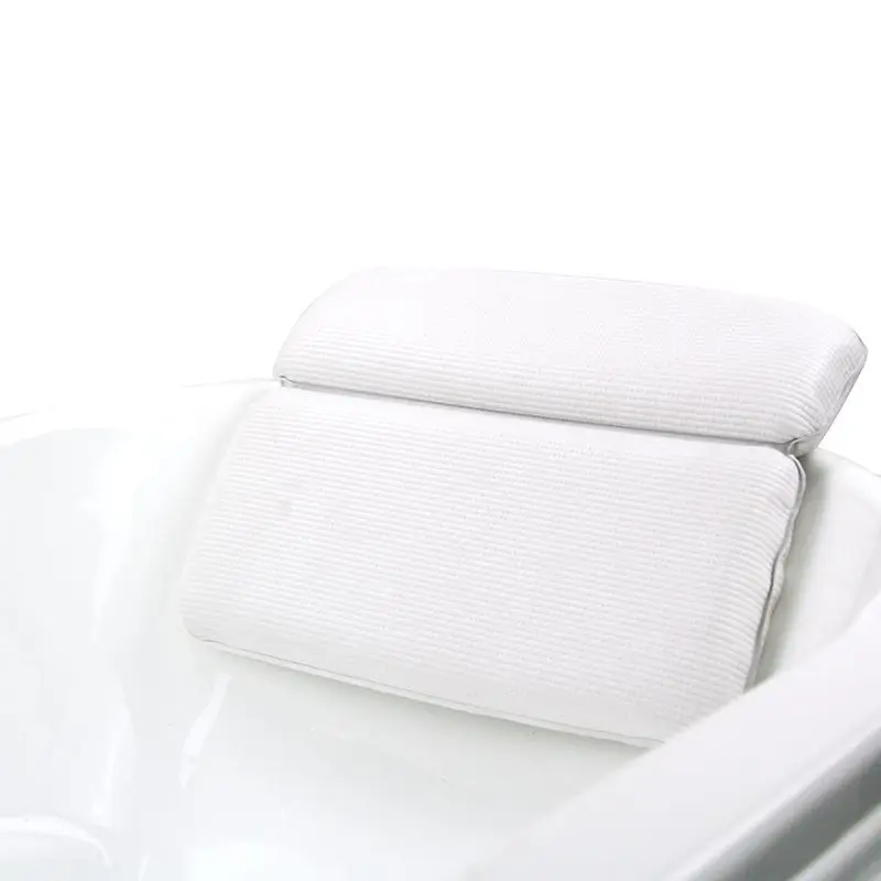 PVC Foam Waterproof Sponge Bath Pillow Bathtub Pillow Waterproof