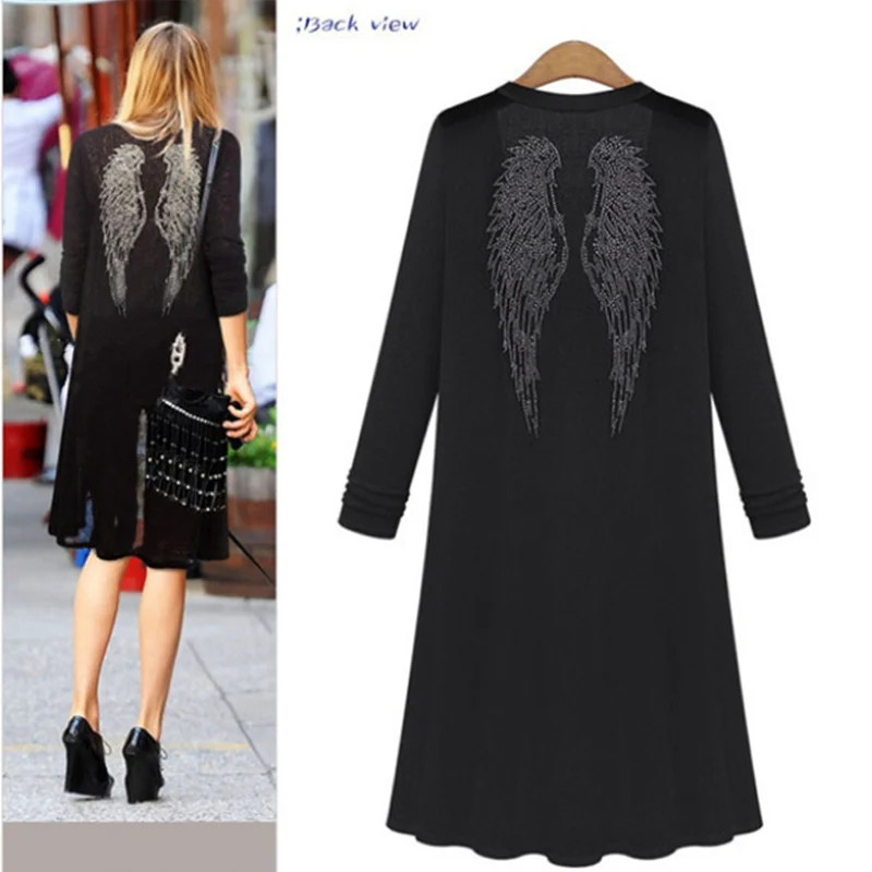 

2019 ZANZEA Vintage Kimono Cardigan Women Blouse Wing Diamonds Stitch Tops Long Sleeve Shirts Summer Beach Cover Up Plus Size