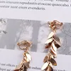 JIOFREE-pendientes largos de estilo coreano para mujer, aretes con borlas sin Piercing, sin orificio de oreja, orificio de oreja ► Foto 3/4