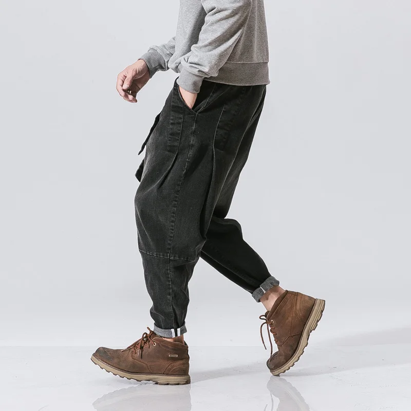 Новинка 2017 года осень Повседневные штаны для мужчин Для мужчин Дамские шаровары модные штаны Slim Fit брендовая одежда плюс Размеры M-5XL