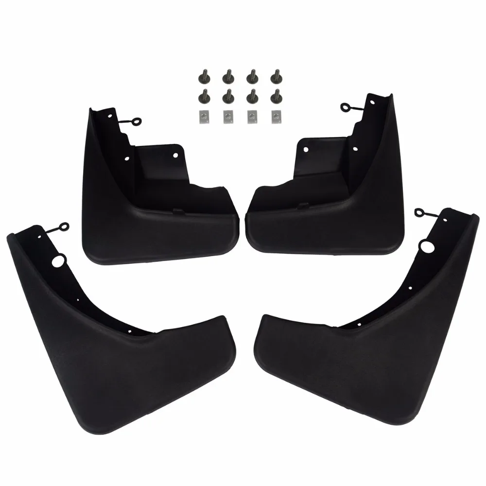 4pcs Mud Flaps Splash Guards Kit for Infiniti M35h M37 M56 Q70 Q70L 2012-2015