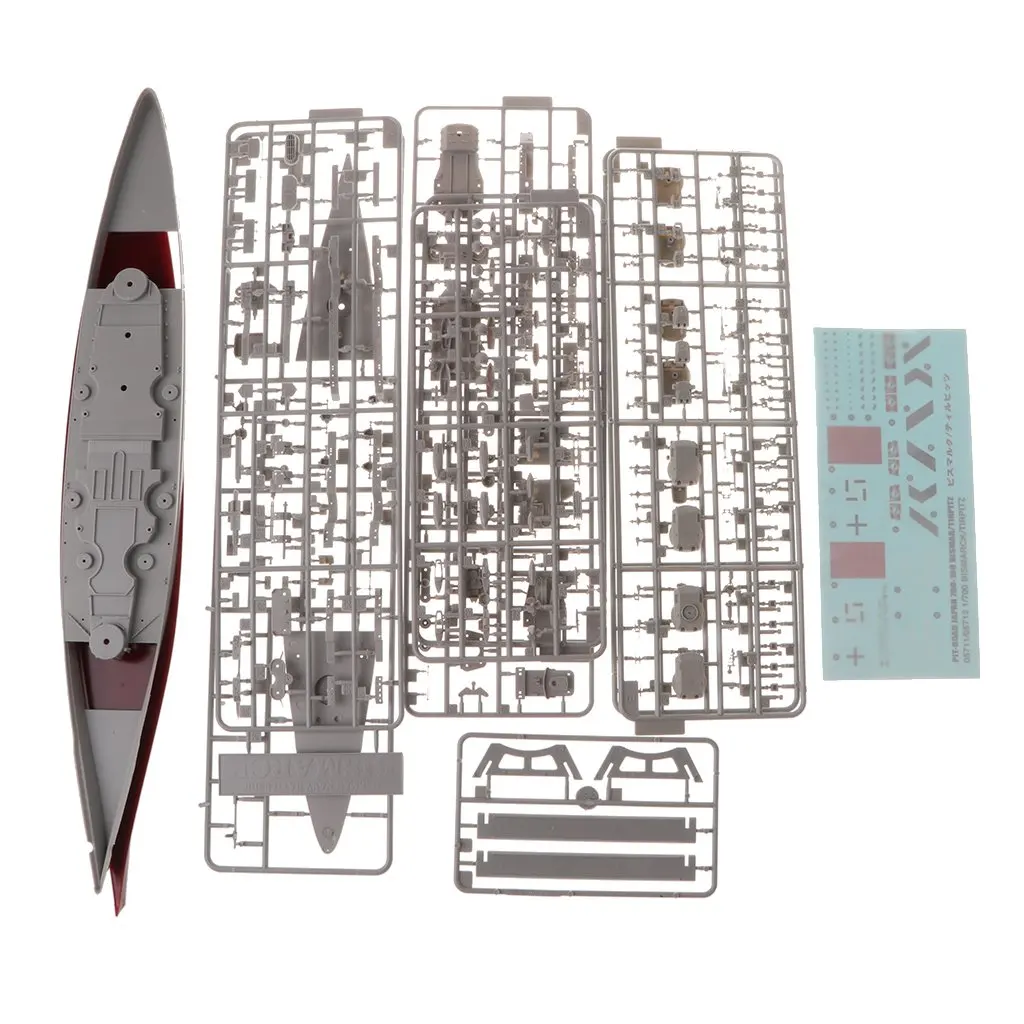 1/700 немецкий Бисмарк линкор DIY Сборная модель Коллекционная 3D Головоломка