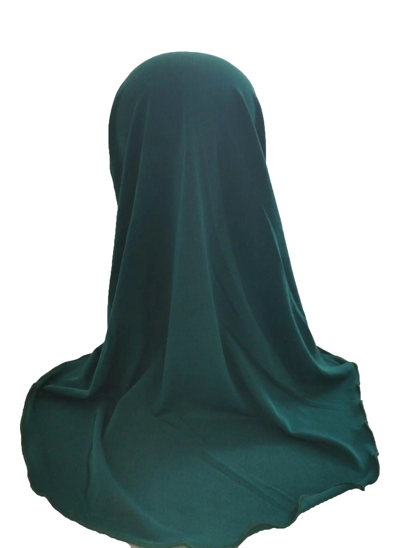 Дети хиджаб для девочки Амира мусульманский головной убор шляпа мусульманский шарф накидка тюрбан Рамадан платок банданы сплошной цвет мода