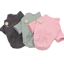 Футболка для собак теплая зимняя одежда для щенка эластичная двухногая нижняя рубашка Удобная camiseta собака Перро рубашки Одежда для собак