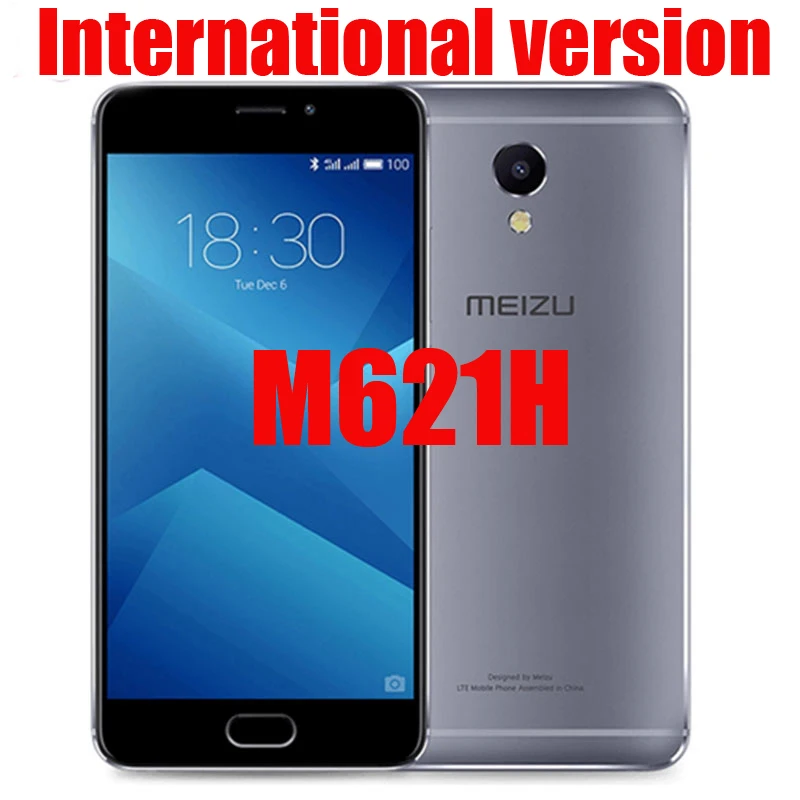 Original Meizu M5 Note M621H International version Helio P10 Octa Core 3GB RAM 16/32GB ROM 13.0MP 4000mAh Fingerprint ID phone | Мобильные