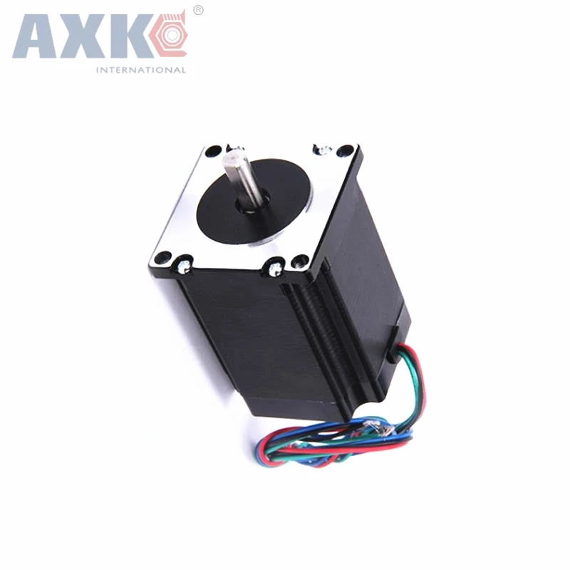

AXK High torque 60 Stepper Motor 2 PHASE 4-lead NEMA24 60BYGH/6018HB1 motor 44.5MM 2.8A/4A 1N.M LOW NOISE motor for CNC XYZ