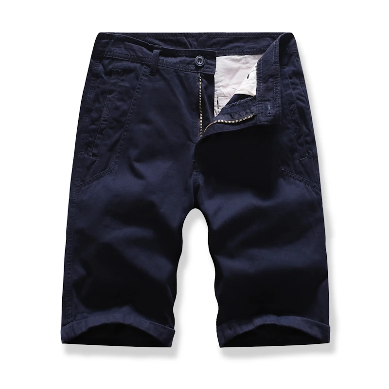 MarKyi Летние Новые однотонные мужские спортивные брюки и шорты больших размеров мужские повседневные короткие брюки с Кулиской карго шорты