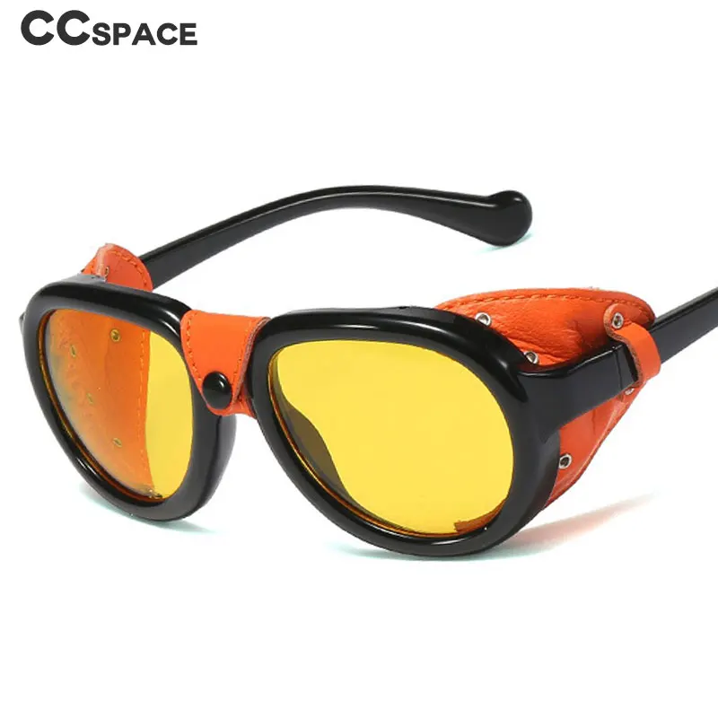 45928 Steam Punk Goggles Windproof Sunglasses Men Women Fashion Shades UV400 Vintage Glasses