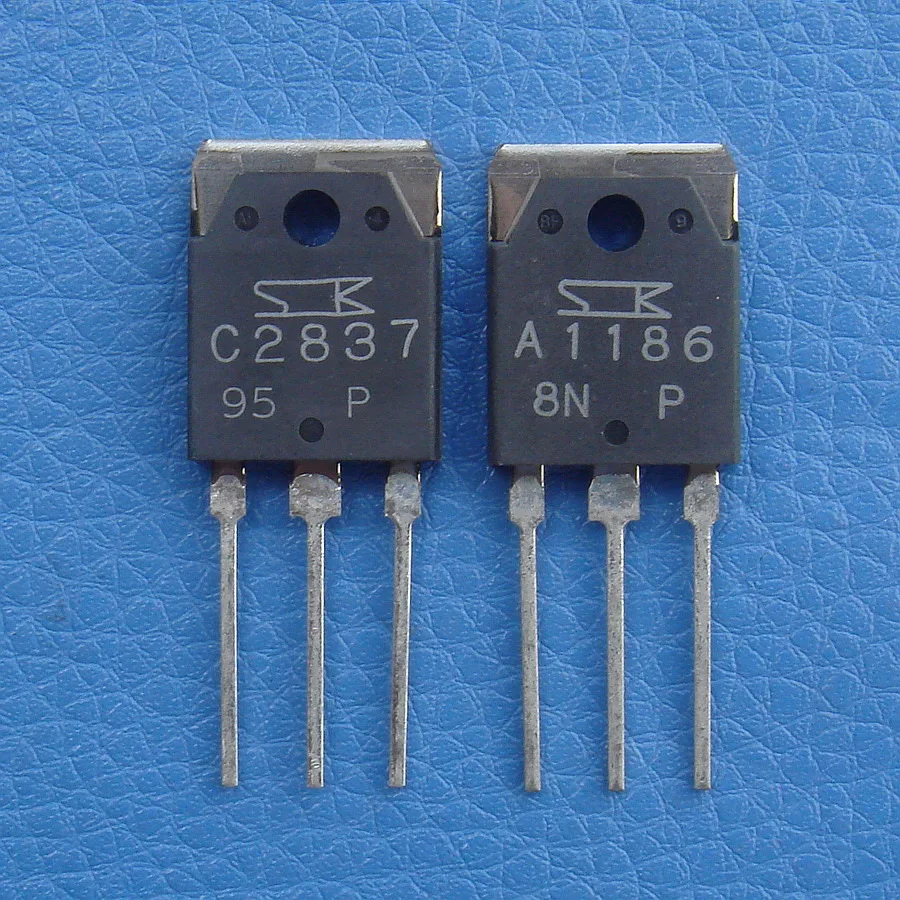 ( 10 pcs/lot ) 2SA1186 & 2SC2837 SANKEN Audio Power Transistor.in
