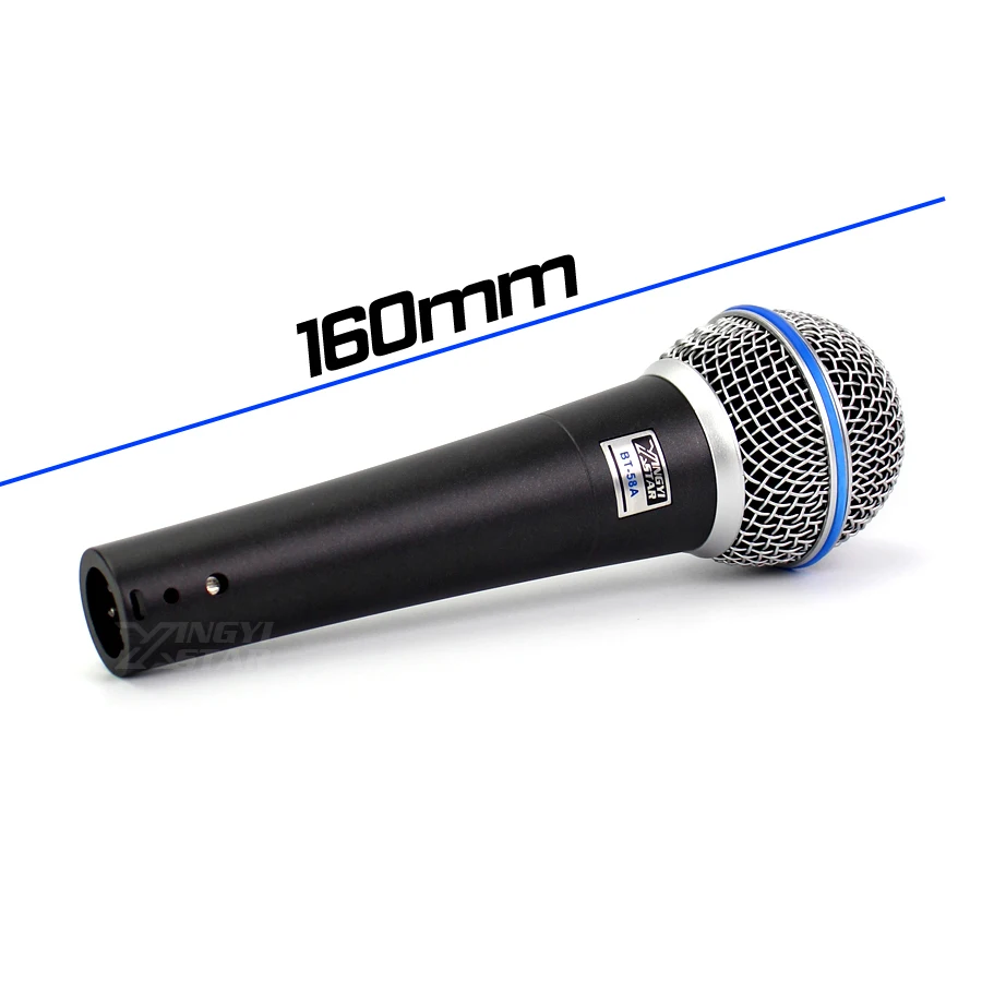 BT58A Professional Cardioid Vocal Dynamic Mic Handheld Karaoke Microphone 3.5mm Jack Mike For Beta58A BETA 58A 58 A Singer Sing