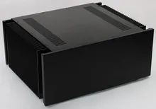 Luxury WF1107 Full Aluminum Enclosure Audio Amplifier Chassis DIY Box Big Case