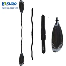 KUDO Sport-line Carbon Fiber BENT SHAFT Whitewater Sea Kayak Paddle hot sale high quality kayak paddle crank elbow shaft 10cm length adjustment and free bag q07