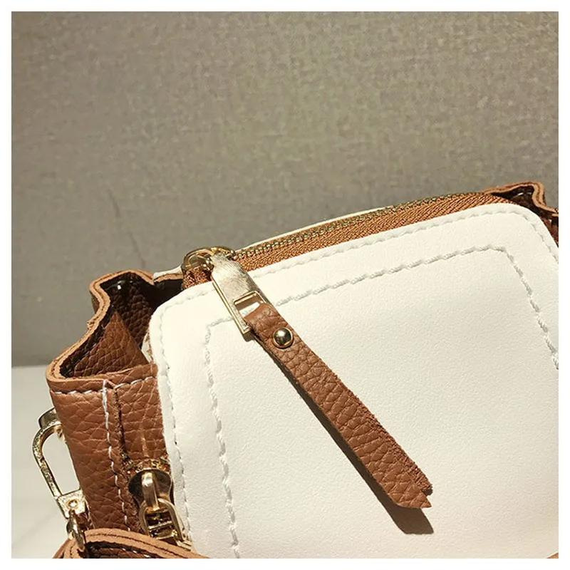 Women Handbag String Bucket Composite Bag Female Fashion Crossbody Shoulder Bag Ladies Tassel Messenger Bag Travel Tote SS7379 (23)