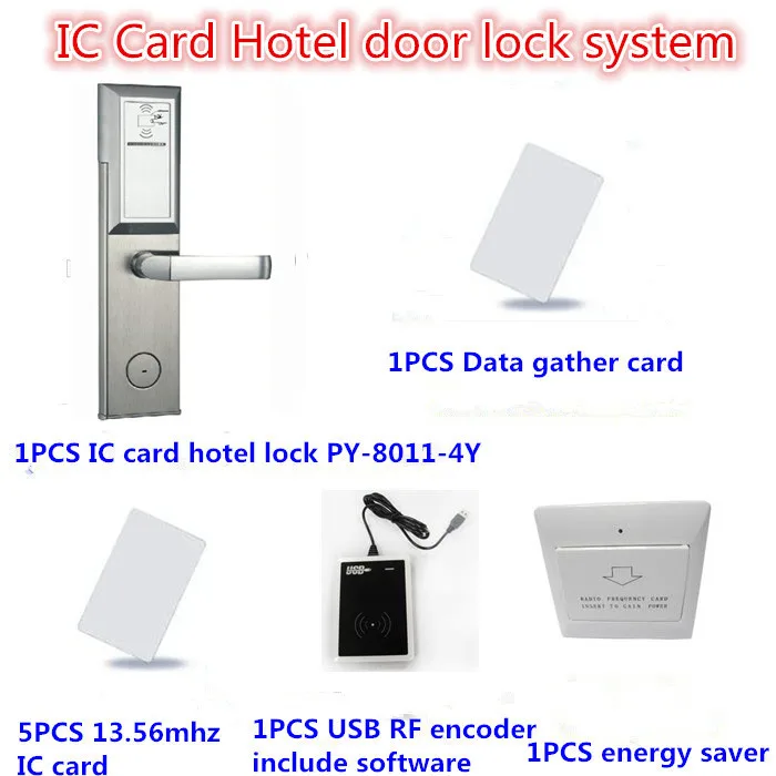Smart IC card lock system Kit hotel door card lock system electronic