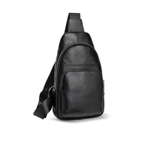 Новая мода Корова Натуральная кожа поясные сумки для мужчин нагрудный пакет сумки через плечо роскошный бренд дизайн нагрудная сумка