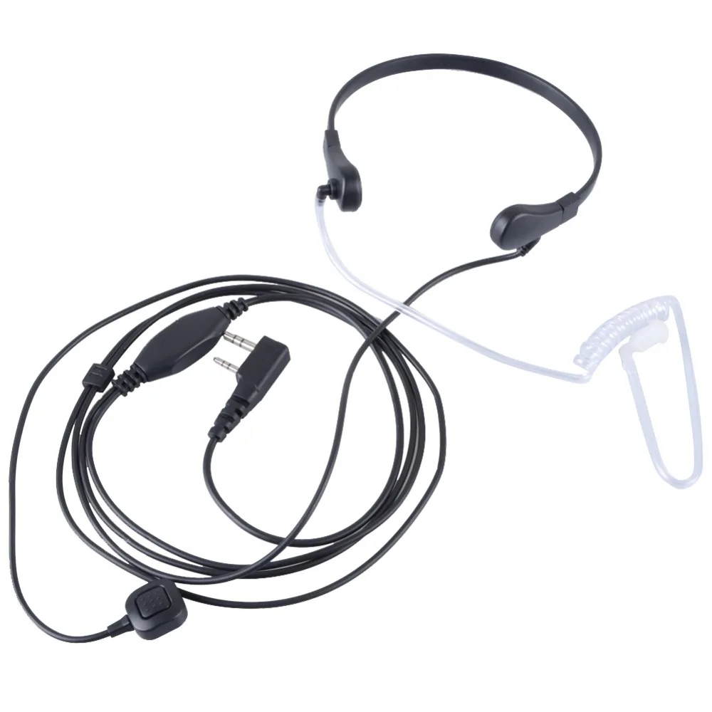 New Security Throat Vibration Mic Headphone Headset Earpiece For Baofeng UV5R TK3107 Puxing