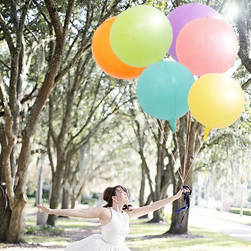 

GIHOO 20pcs 10inch 20inch 4D Macaron Color Balloon For Home Wedding Party Decoration Sweet Colorful Birthday Party Supplies