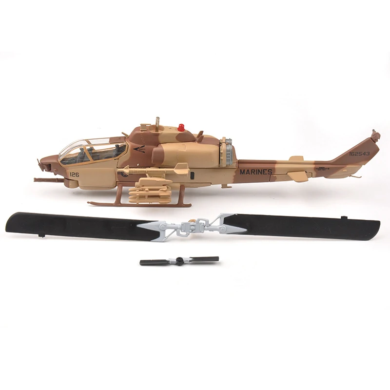 Kaufen 1 72 MARINES AH 1W Super Cobra Bewaffneten Hubschrauber Flugzeug modell IXO Collect Hubschrauber Spielzeug Modell