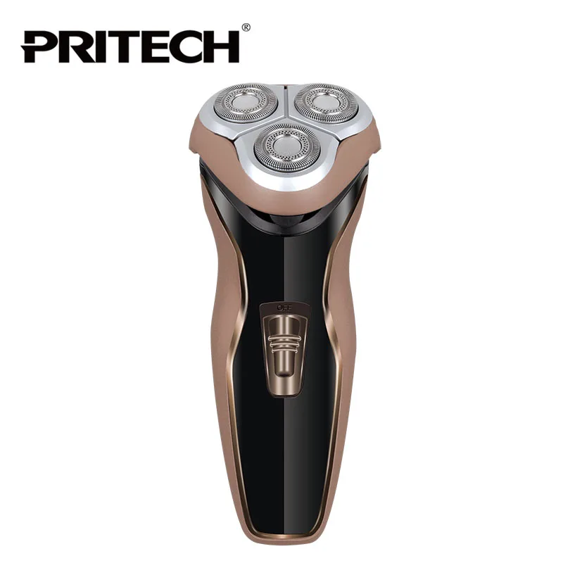

PRITECH Brand High Quality  Electric Shaver Washable Design Men Shaver 4D Independent 360 Degree Face-close System