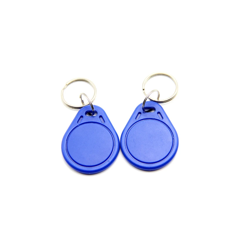 

10pcs 13.56MHz IC M1 S50 Keyfobs Tags Access Control RFID Key Finder Card Token Attendance Management ABS Waterproof Keychain