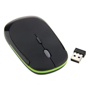 

Ultra Slim 2.4G USB Wireless Cordless Optical Mouse Mice Receiver for PC Laptop