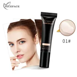 NICEFACE макияж корректор Жидкий корректор идеальный чехол поры темные круги масло-контроль Водонепроницаемый Жидкий корректор для ЛИЦА