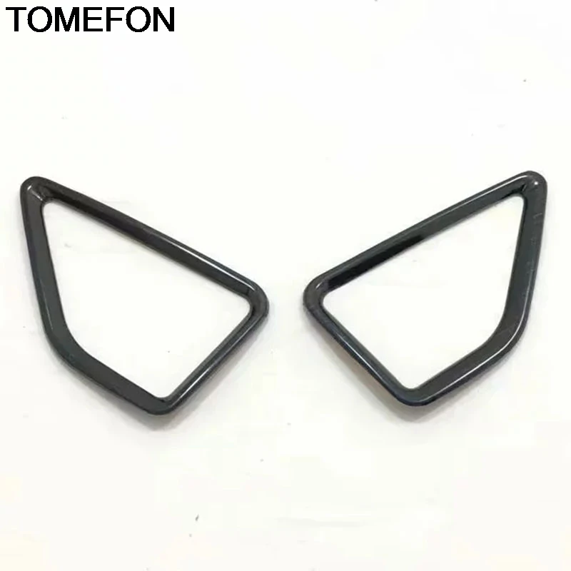 TOMEFON For Skoda Karoq 2017 2018 2019 Front A Pillar Air Outlet Vent Cover Trim Interior Accessories Styling Stainless Steel | Автомобили