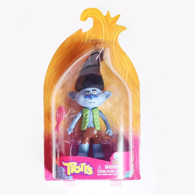 

20cm Trolls figures Movie Figure Collectible Dolls Poppy Branch Biggie PVC Trolls Action Figures toys children gift