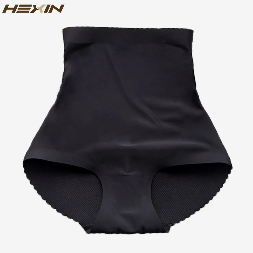 

HEXIN Body Shaper Panty High Waist Trainer Butt Lifter Padded Buttock Enhancer Bum Lift Hip Knickers Ice Silk Breathable Pants