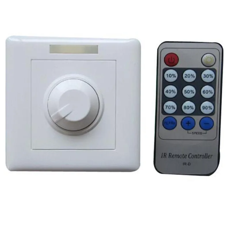 1pcs free shippping 110V 120V 220V 240V 300W SCR Triac LED Dimmer