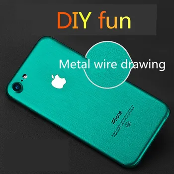 

6p 7p 8 back film mobile phone sticker For iphone 6 6s 7 8 plus X XR XS MAX phone Color back film Paster Decorative film