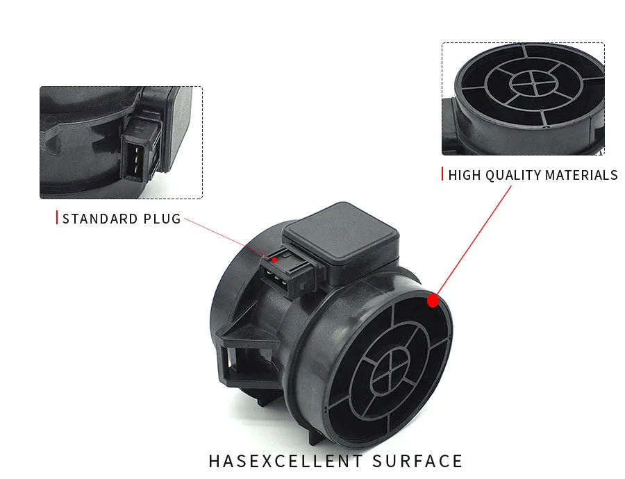 Массового расхода воздуха Сенсор метр для BMW E46 320i 323i 325i 328i E39 520i 523i 525i 528i E38 728i, iL 5WK9605 1432356 5WK9 605 1432 356