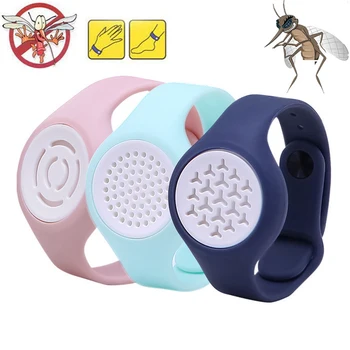 

Plant Essential Oil Anti Mosquito Repellent Mosquito Killer Protection Silicone Mosquito Bracelet with Buckle Child Safety Belt
