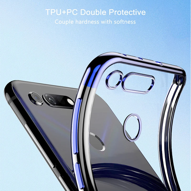 Чехол для Huawei Honor V20 прозрачный мягкий силиконовый тонкий чехол View10 V10 View 20