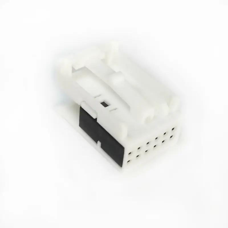 12Pin White Shell Housing Harness Aux Cable Connector Pins Contact Terminal for Ford BMW Opel VW Peugeot (5)