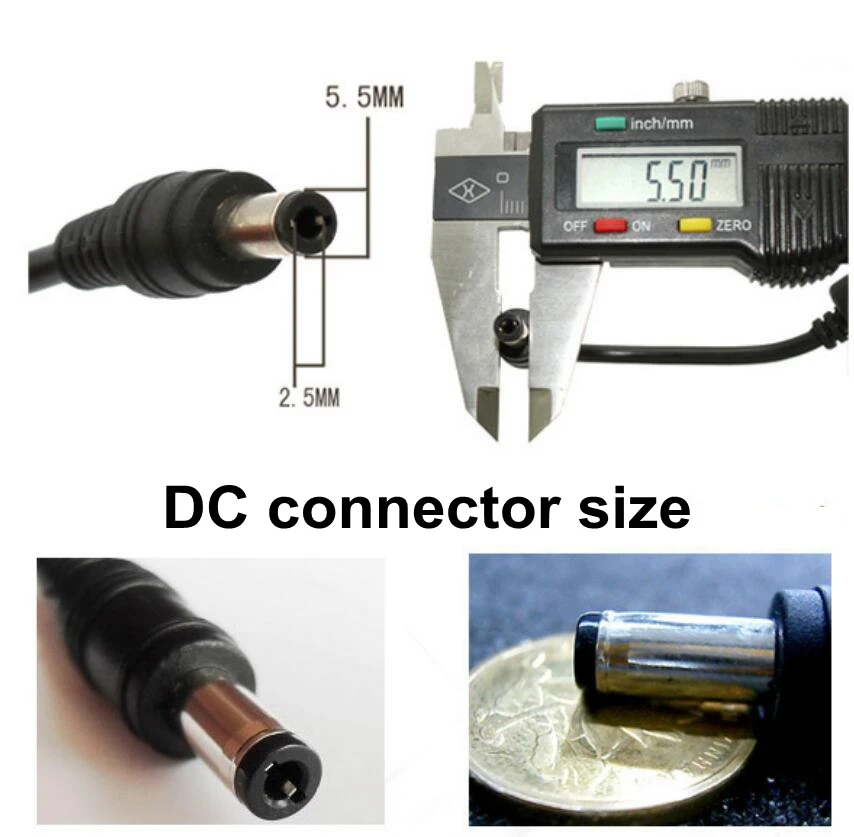 Lcd AC адаптер питания DC 12 вольт 5 ампер(12 V 5A) ЖК-монитор лэптоп 60W блок питания зарядное устройство