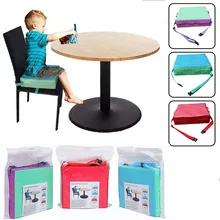 Детские обеденные стулья удобные удаляемые Детские употребление пищи увеличенный стол и подушка на сиденье Складное Сиденье Материнские принадлежности для детей