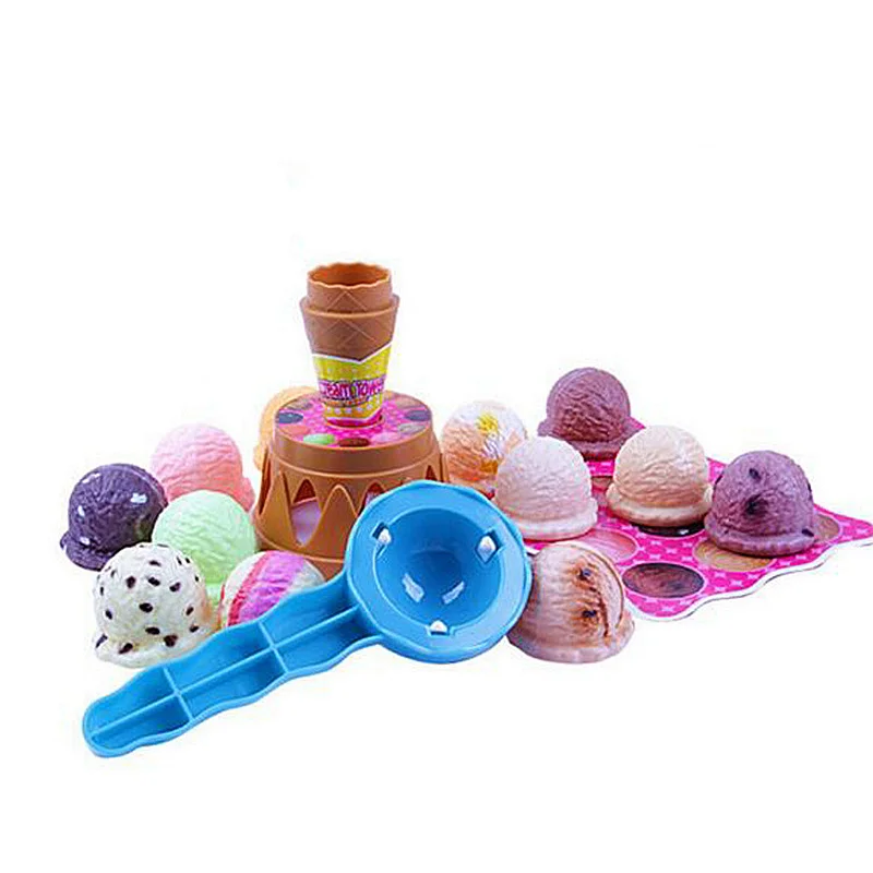 Ice Cream Stacking Party Games Toys Funny Board Game Birthday Christmas Family Holiday Toys Interesting Gift for Children Kids (3)