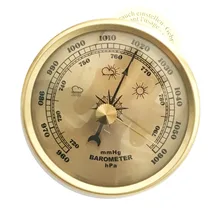 70 мм термометр гигрометр барометр аналоговый влажность настенный металлический портативный метеостанция Температура атмосферная