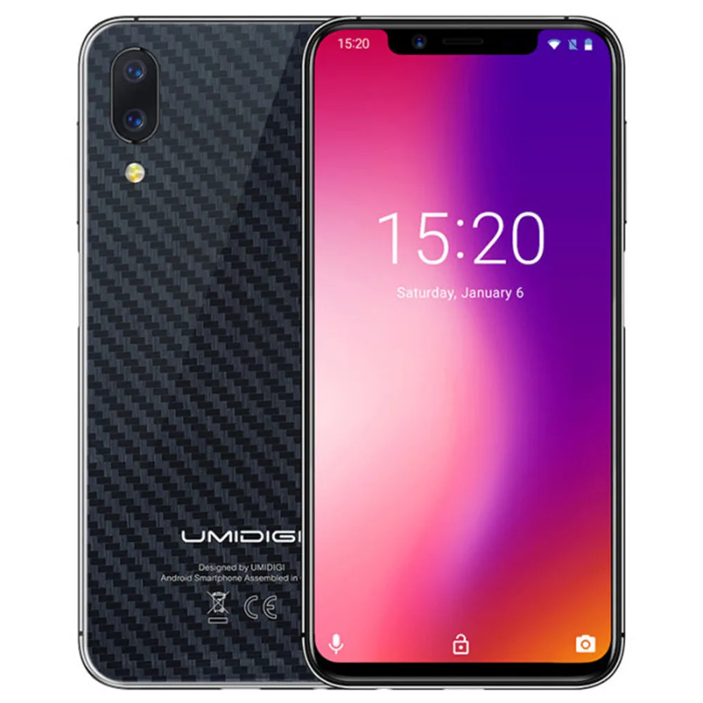 Umidigi один 5 9 &quotfullsurface 4 Гб 32 Встроенная память мобильного телефона Helio P23 Octa Core Android 8