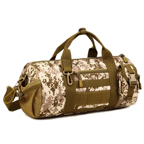 Протектор Плюс Горячие военные сумки мужские многофункциональные водонепроницаемые сумки женские дорожные сумки легкий прочный пакет D162 - Цвет: Desert digital