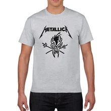Für Fans Famous Rock Band Metallica T-shirt 2017 neue sommer 100% baumwolle raglan männer t-shirt marke-kleidung hüfte hop streetwear