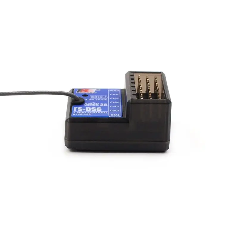 عالية الجودة جديد 2.4G 6CH FS-BS6 RC استقبال المدمج في الدوران الفشل آمنة ل FS-GT5 FS-IT4S الارسال سباق سيارة قارب