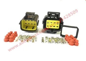

5 Set 8 Pin 174984-2 174982-2 Female And Male Waterproof Wire Connector Plug Car Auto Sealed Car Truck Denso Connectors
