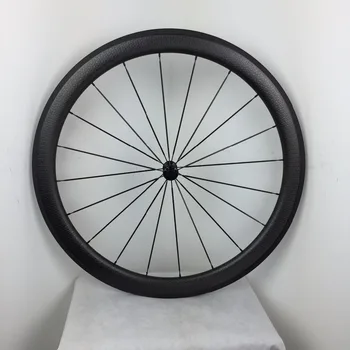 

Front 50 rear 80mm carbon road clincher dimple road bike wheels 700c