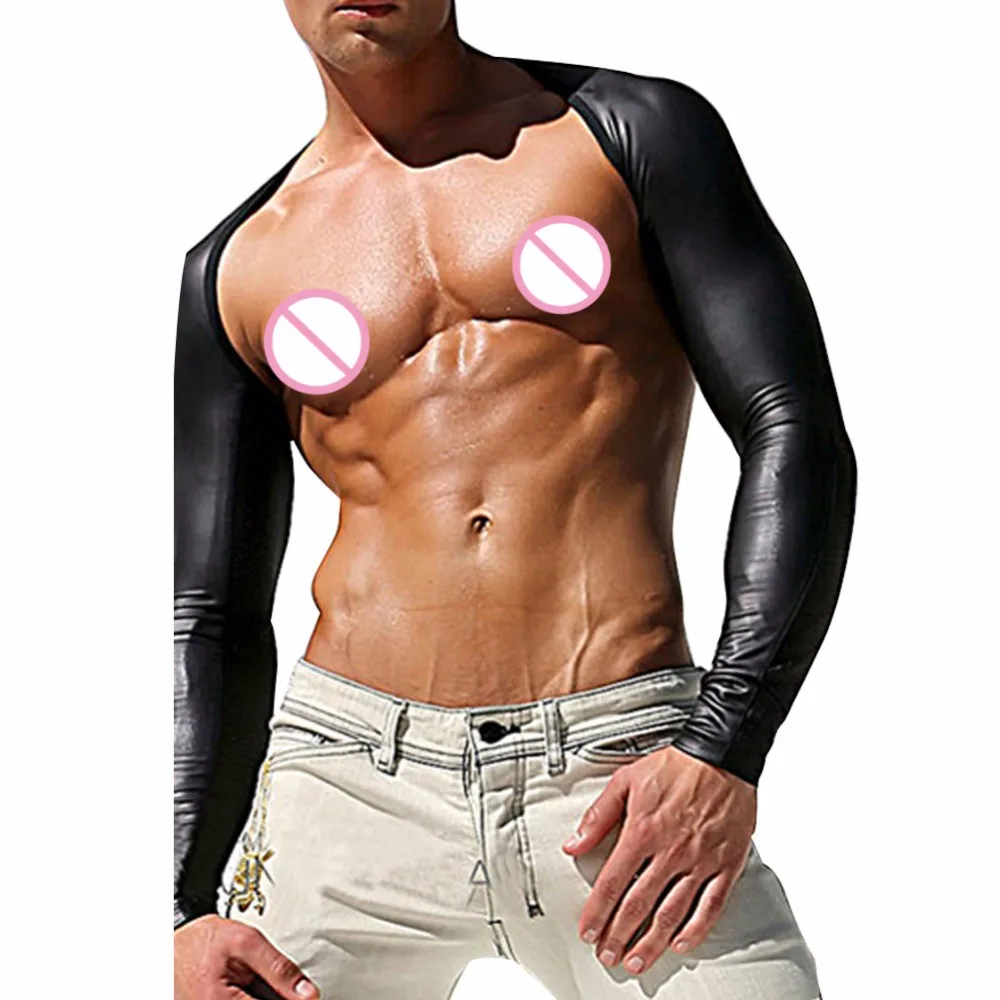 

Exotic Tanks Plus Size Lingerie Sexy Hot Erotic Mens Latex Catsuit Pu Leather Sexy Costumes Pole Dance Robe Sexy Club Erotique