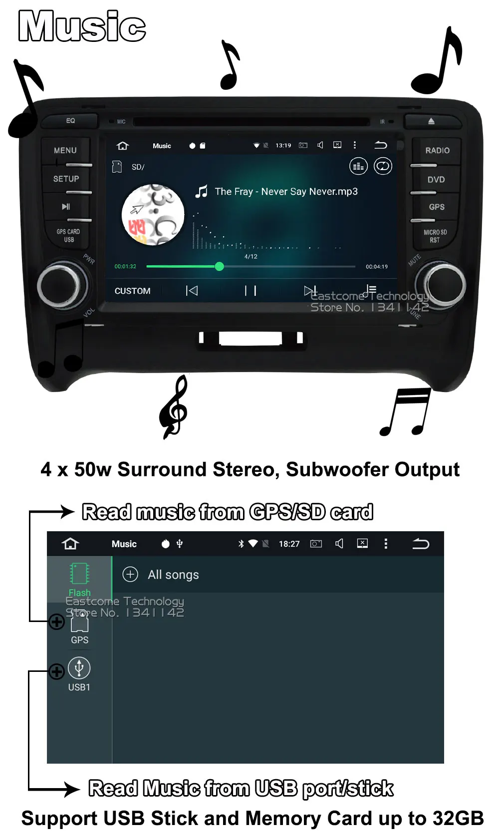 Perfect Octa Core 8 Core Android 6.0 Car DVD Player For AUDI TT 2006 2007 2008 2009 2010 2011 2012 2013 With GPS Navigation Bluetooth 16