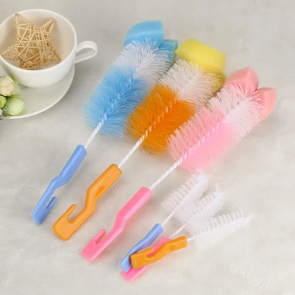 Baby Bottle Brush Cleaner Spout Cup Glass Teapot Washing Cleaning Tool